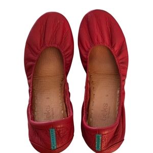 Tieks by Gavrieli Red Leather Ballet Flats – Size 9